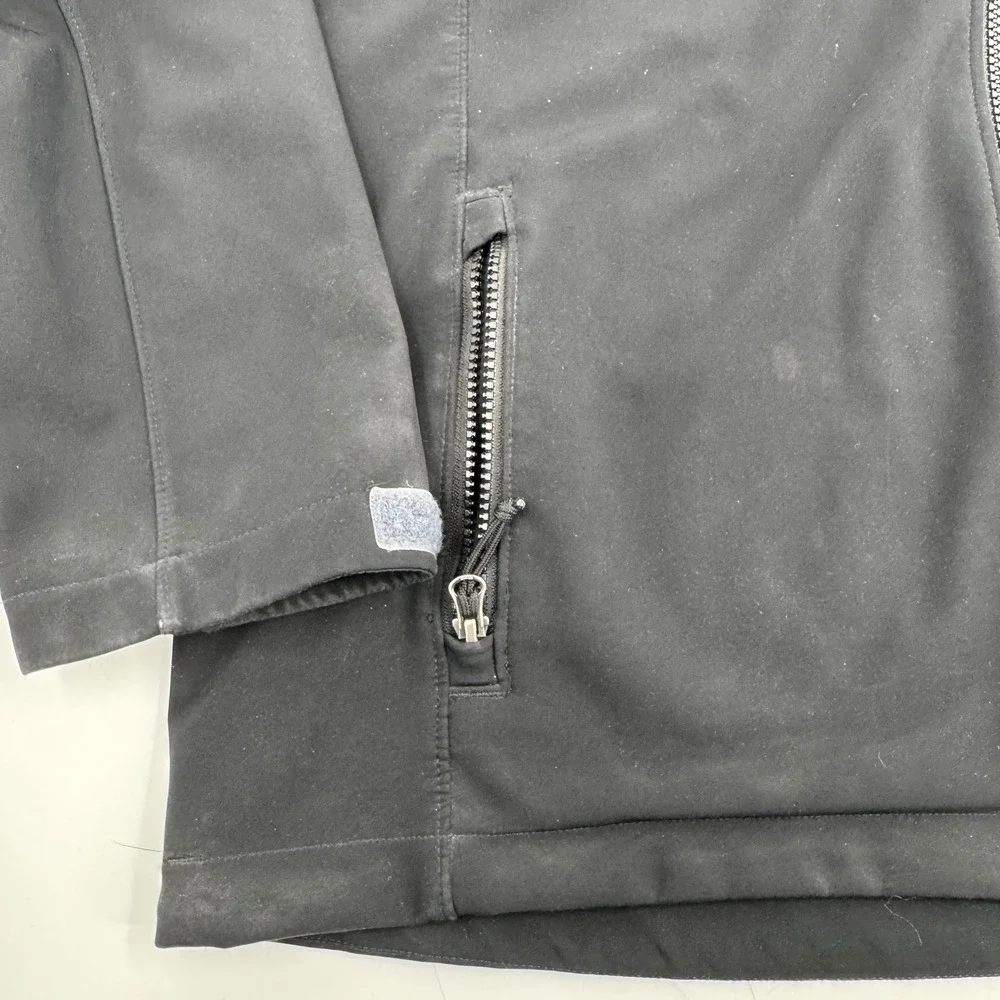 Columbia Mens XL Omni‎ Windbreaker Full Zip Softshell Jacket Black